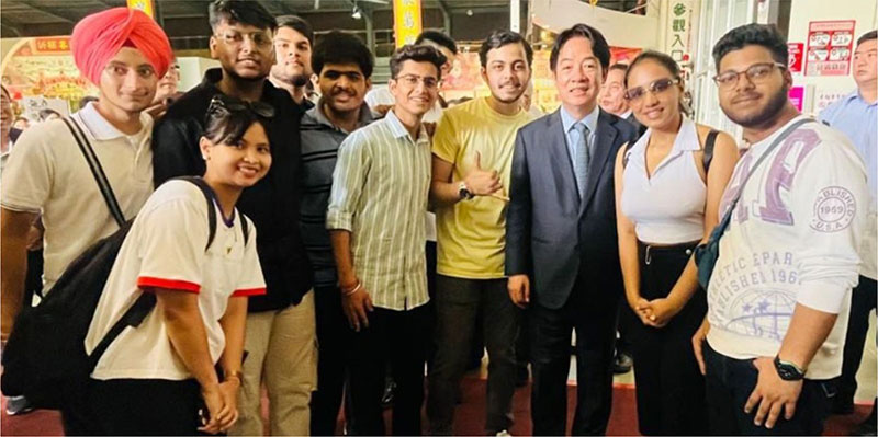 Taiwan President During Summer Program